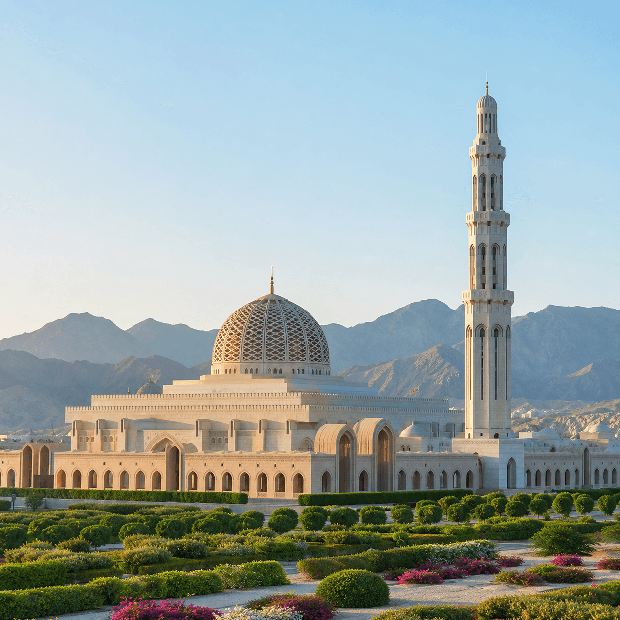 Muscat travel scene
